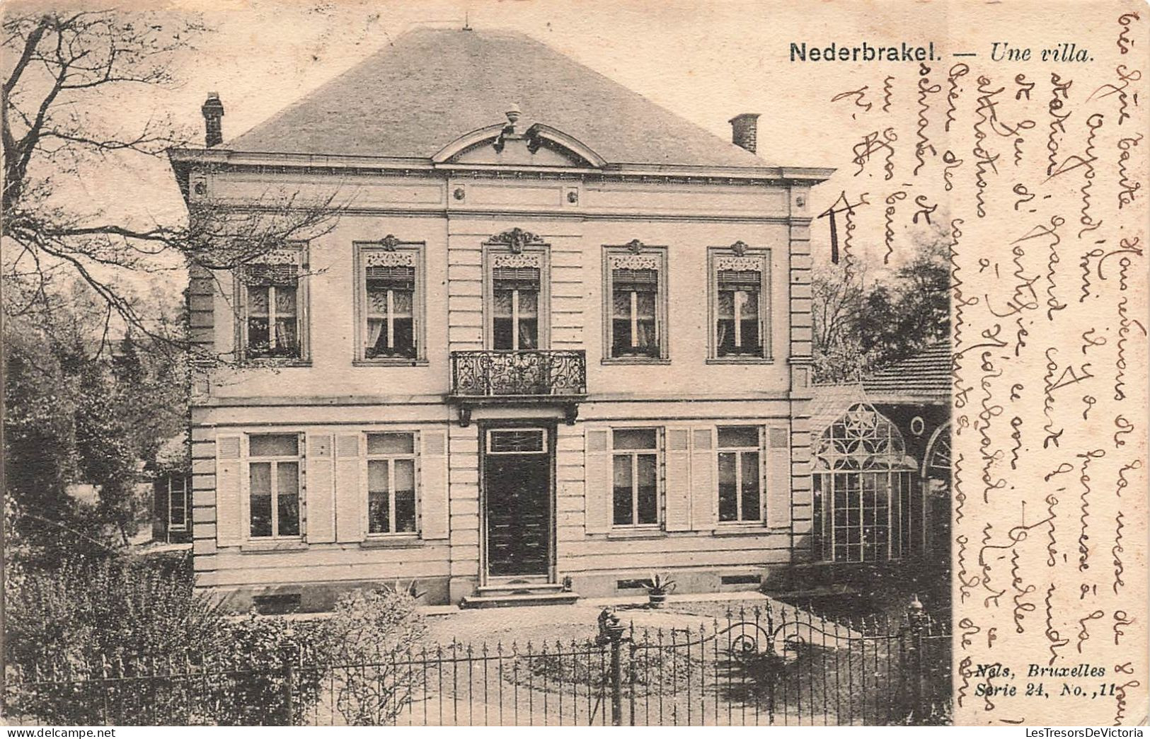 BELGIQUE - Nederbrakel - Vue Générale D'une Villa - Carte Postale Ancienne - Brakel