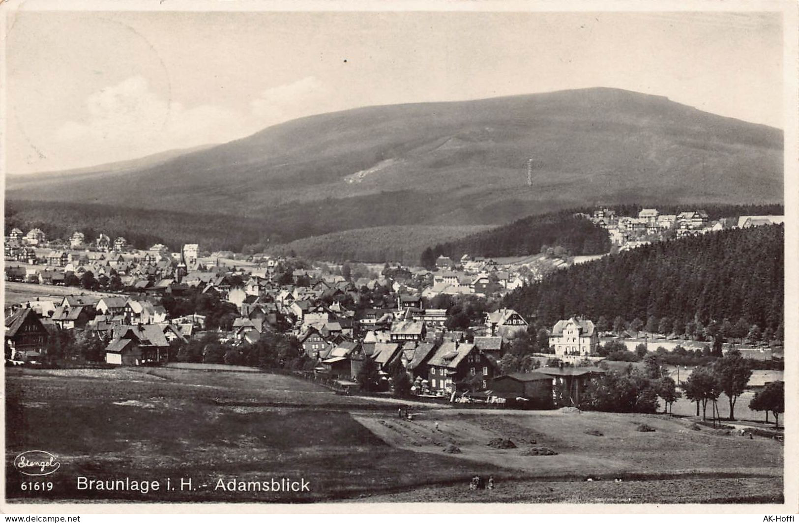 Braunlage I. H..- Adamsblick Gelaufen 1930 - Braunlage