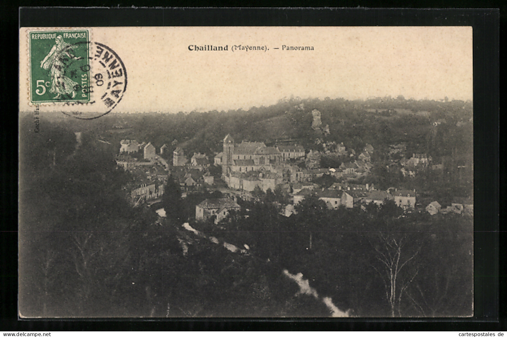 CPA Chailland, Vue Générale  - Chailland