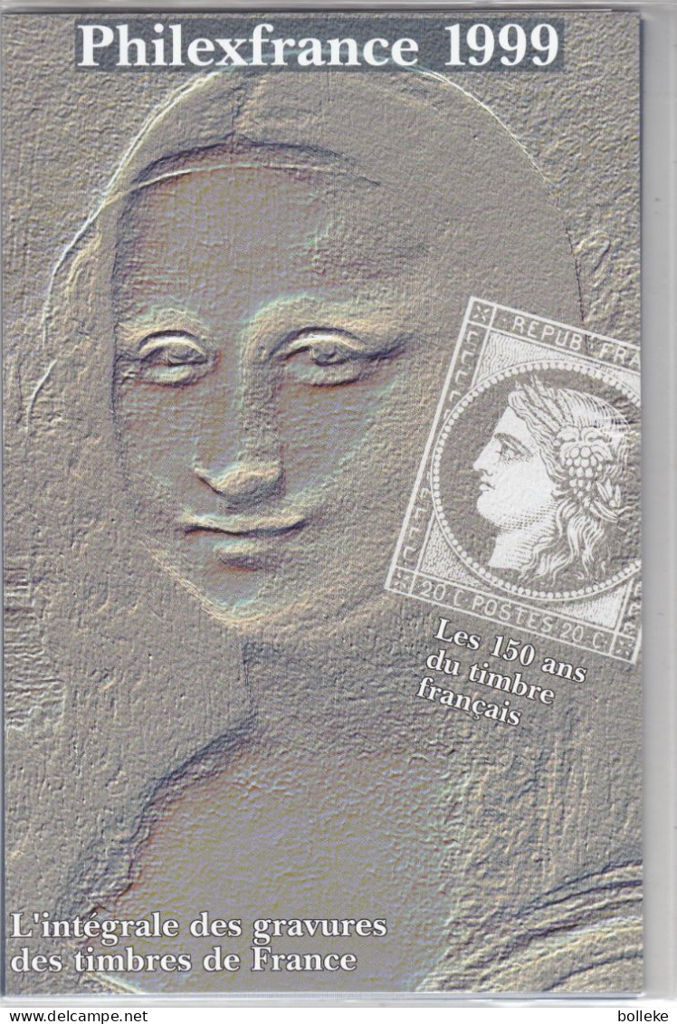 France - 7 Documents Papier Carton De 1998 / 99 - GF - Philexfrance 99 - Le Petit Prince - Mona Lisa - Ceres - - Lettres & Documents