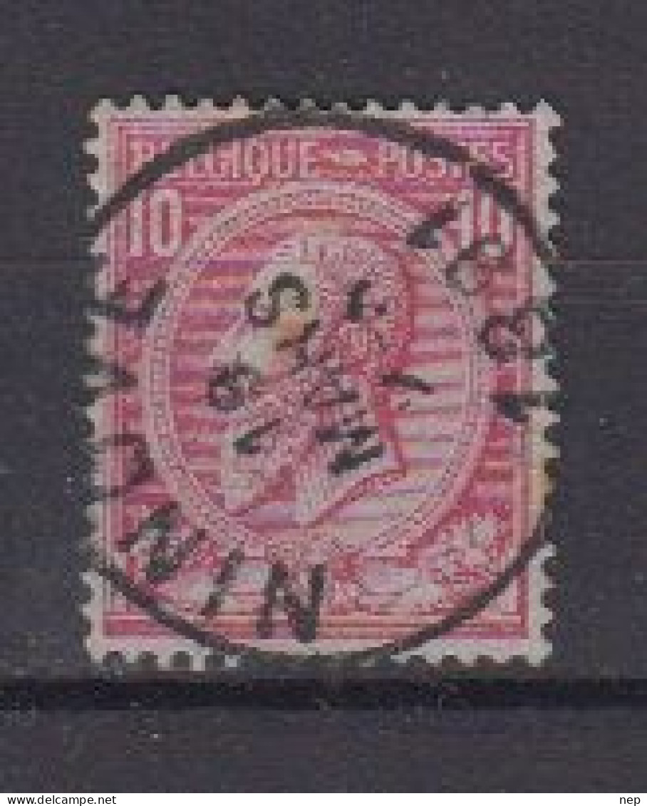 BELGIË - OBP - 1884/91 - Nr 46 T0 (NINOVE) - Coba + 2.00 € - 1884-1891 Leopold II