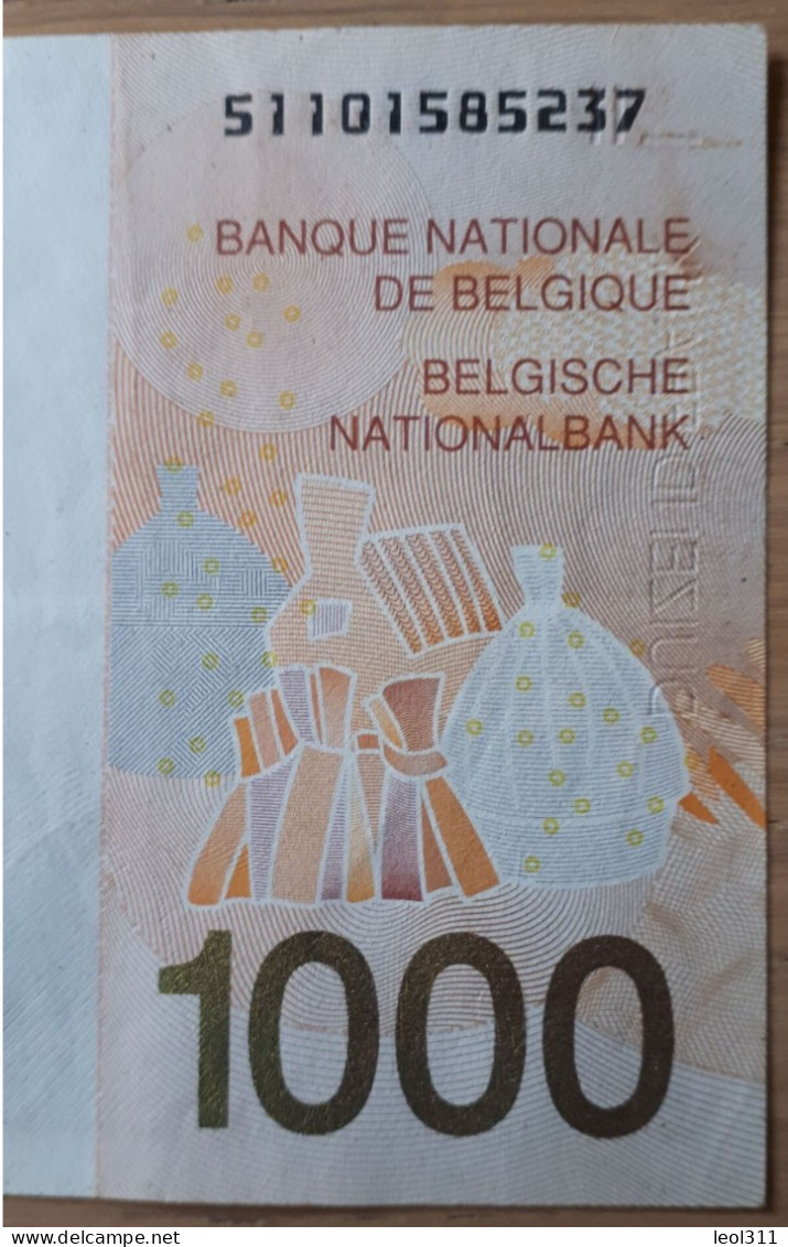 België 1000 Frank: Belgique 1000 Francs Permeke - 1000 Francs