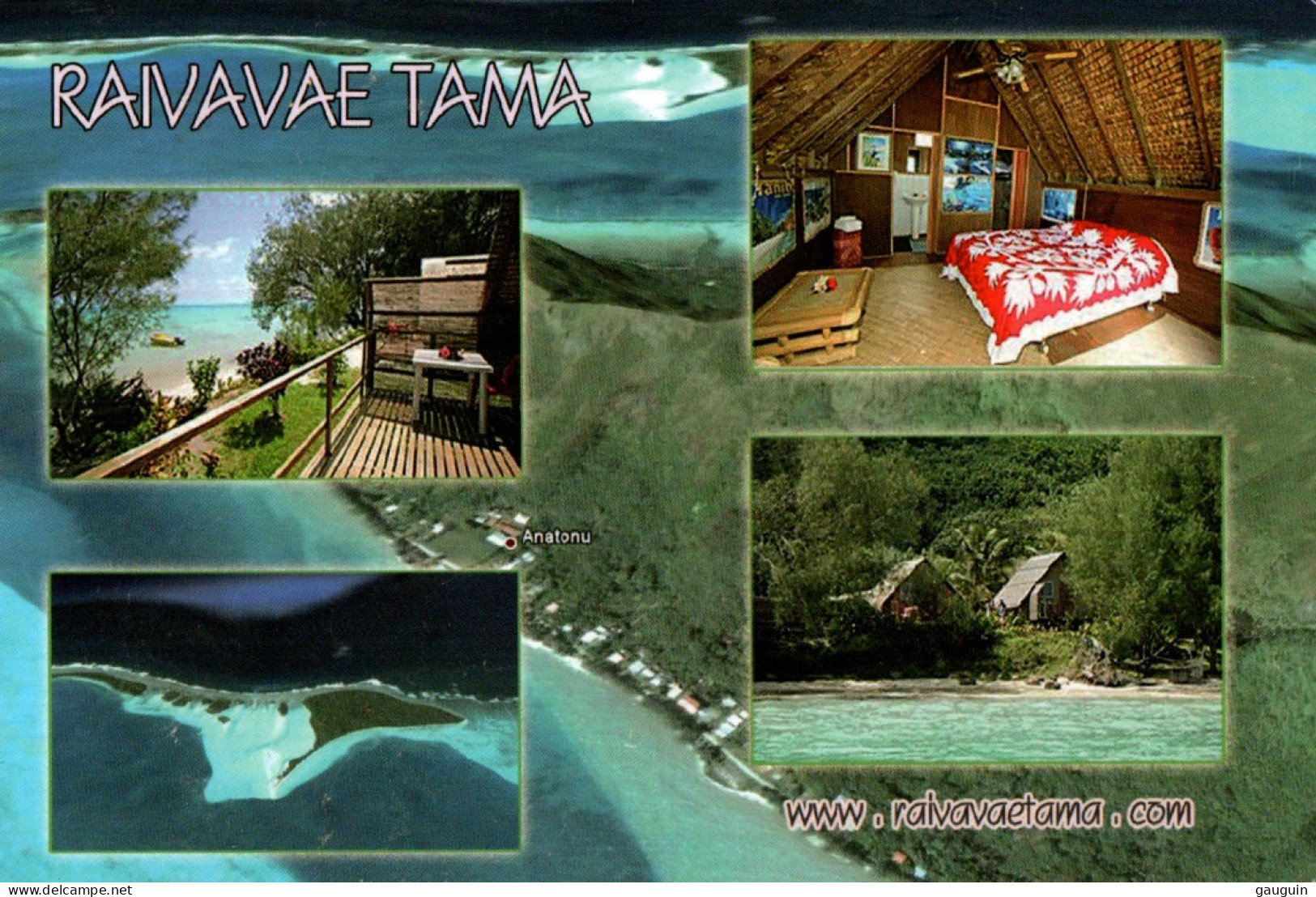 CPM - RAIVAVAE TAMA - Hôtel ...  Edition Photo Guy Lavigne - French Polynesia
