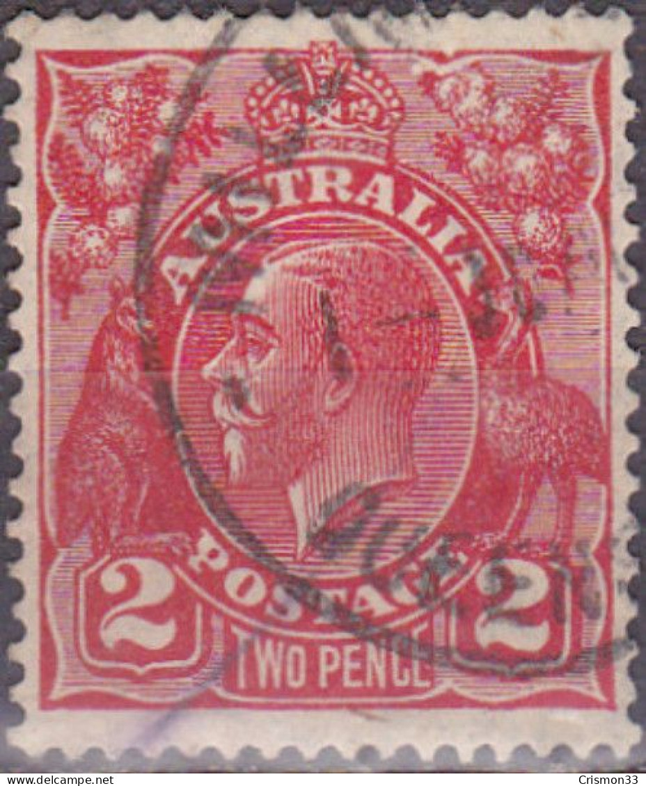 1914 - AUSTRALIA - REY JORGE V - YVERT 26 - Oblitérés