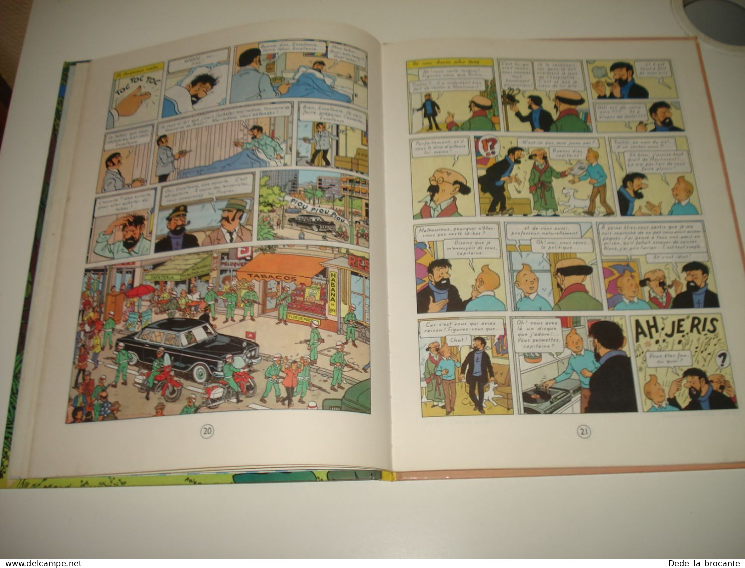 C54 (4)/ Tintin - Et les Picaros - EO 1976 - C1 - 24 traductions - Très bon état