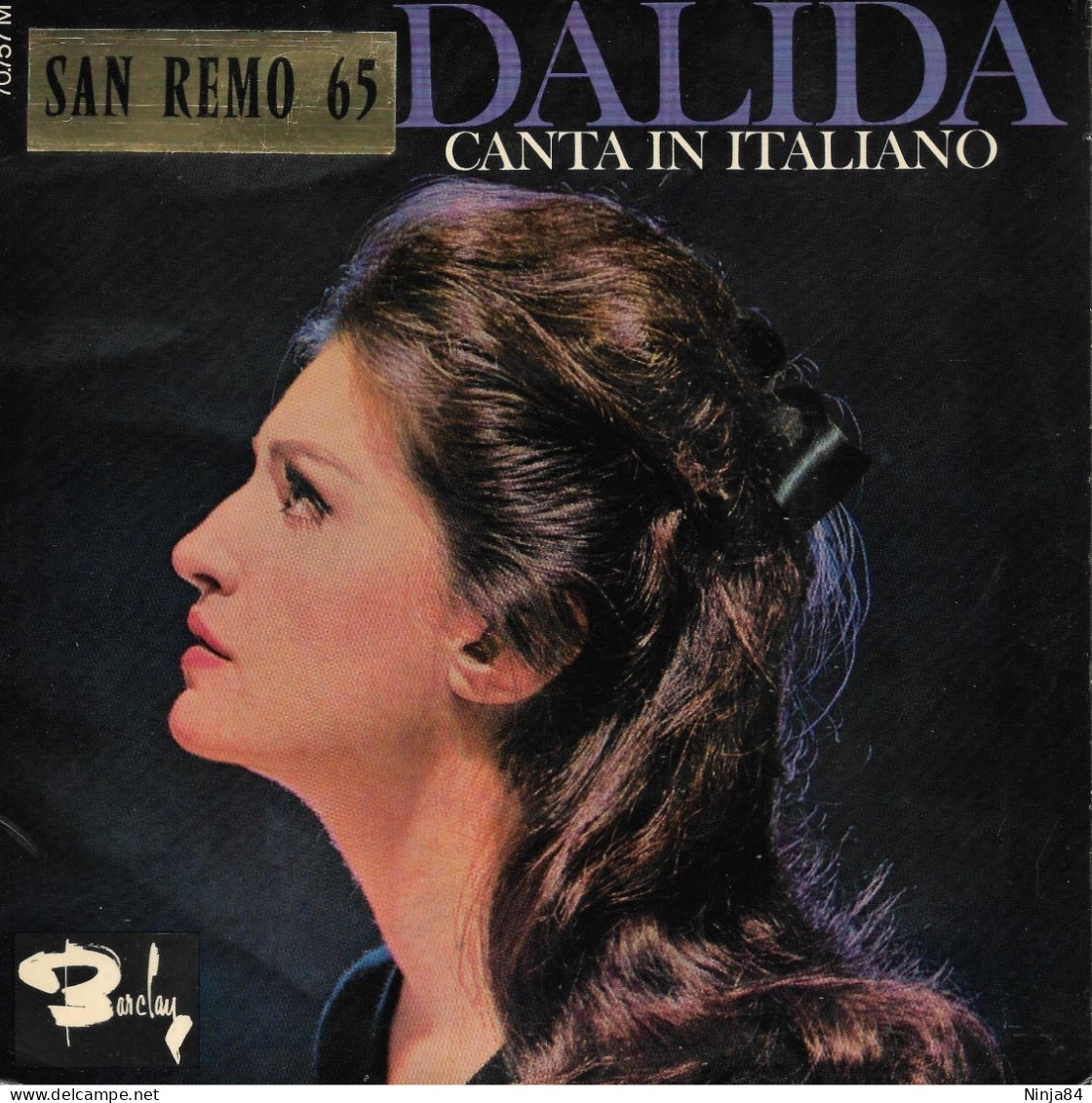 EP 45 RPM (7") Dalida  "  Canta In Italiano  " - Sonstige - Franz. Chansons