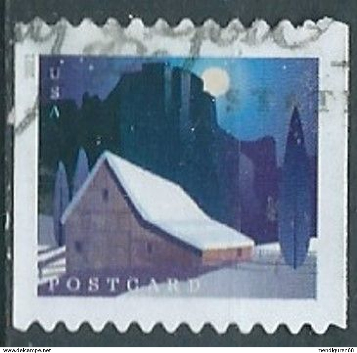 VEREINIGTE STAATEN ETATS UNIS USA 2021 BARNS: BARNS 4 USED SN 5552 MI 5785BC YT 5393A SN - Used Stamps