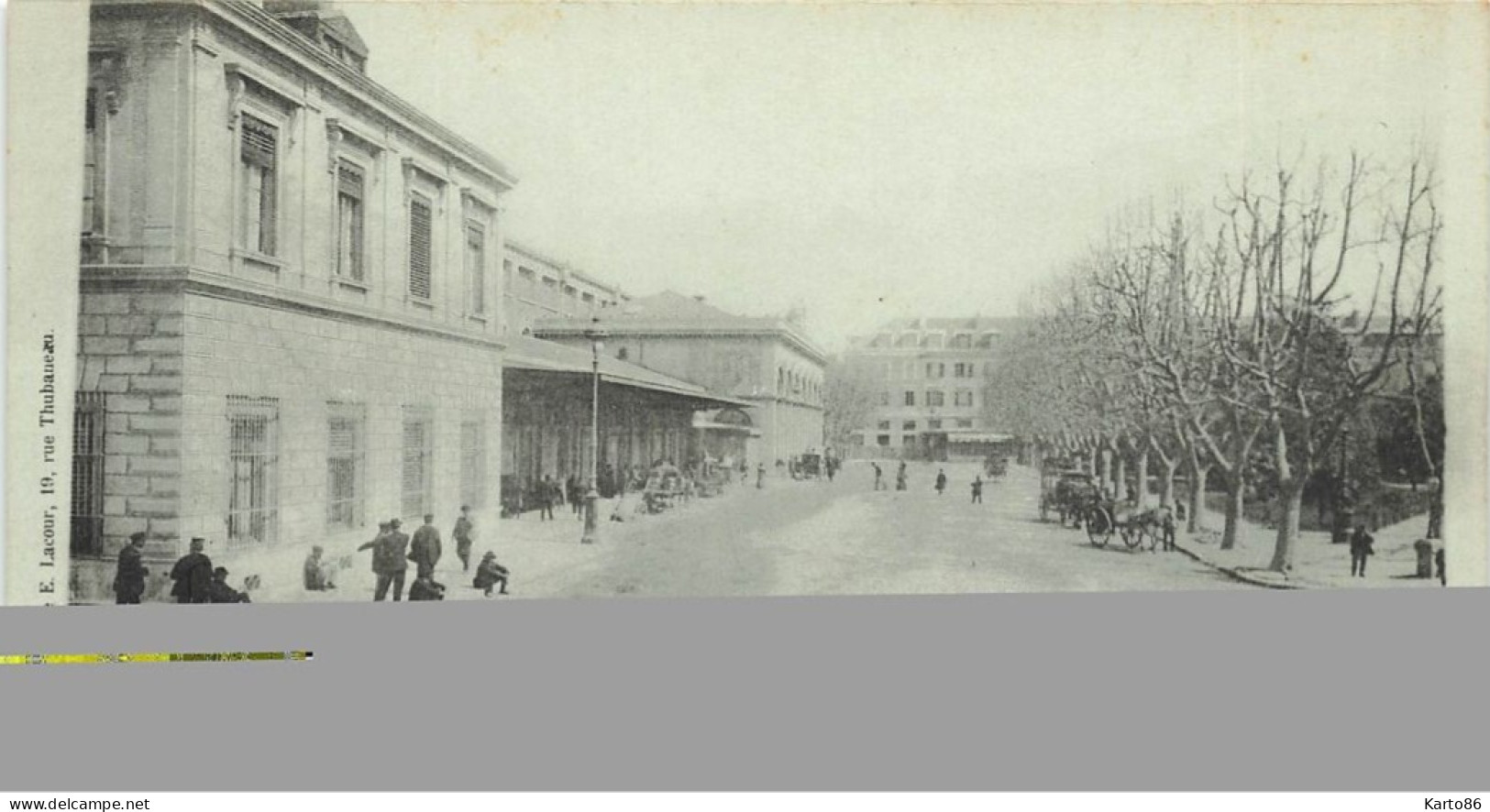 Marseille * Place Parvis De La Gare * Ligne Chemin De Fer - Stationsbuurt, Belle De Mai, Plombières