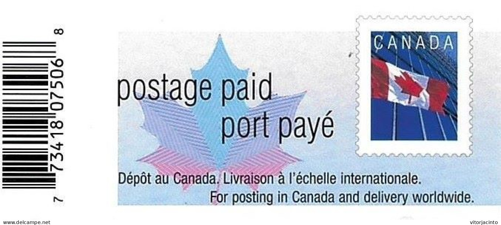 Canada - PAP - OTTAWA - For Posting In Canada And Delivery Worldwide (real Circulated From Canada To Portugal) - Otros & Sin Clasificación