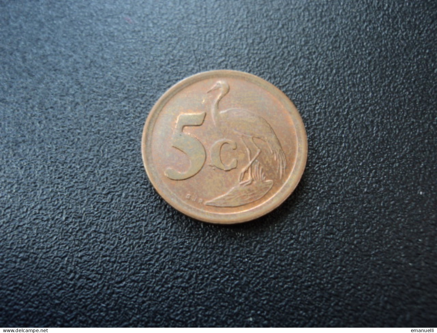 AFRIQUE DU SUD * : 5 CENTS  1991   KM 134     SUP ** - South Africa