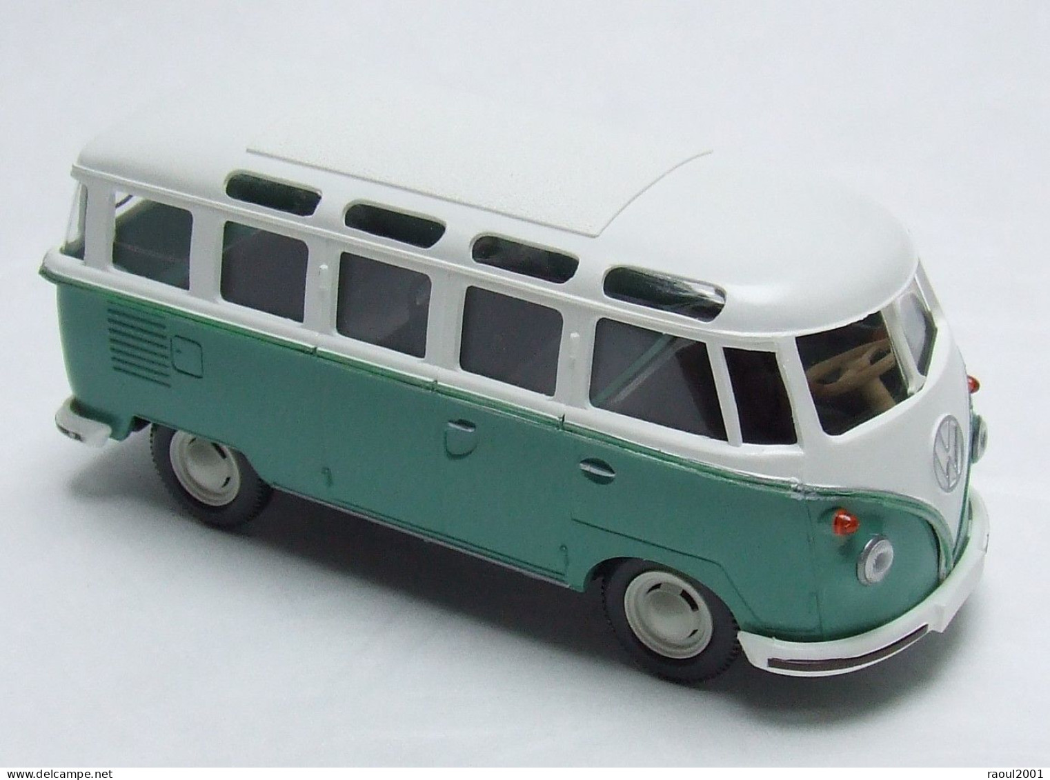 Auto Automobile Voiture Miniature WIKING Germany 1:40 Boîte VOLKSWAGEN VW Bus Samba Combi Split Bulli Transporter - Oud Speelgoed