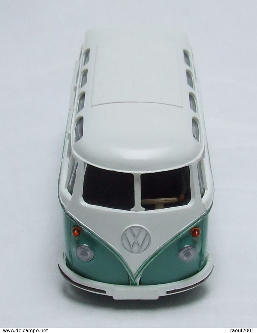 Auto Automobile Voiture Miniature WIKING Germany 1:40 Boîte VOLKSWAGEN VW Bus Samba Combi Split Bulli Transporter - Antikspielzeug