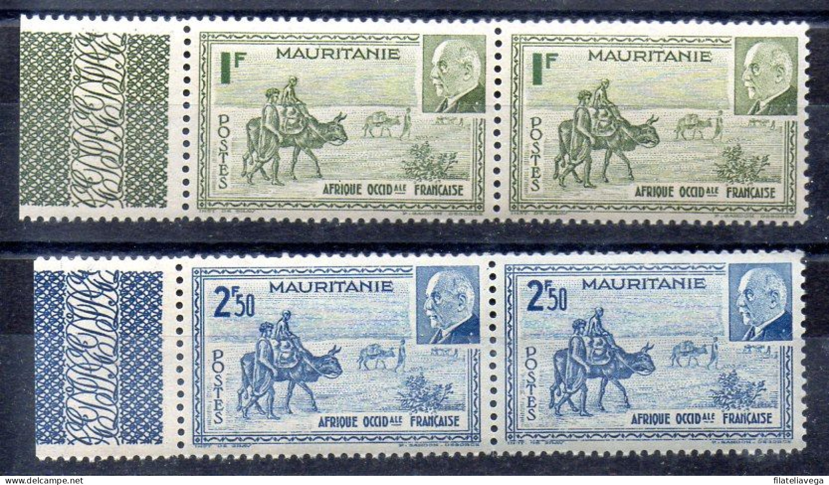 Mauritania Serie Nº Yvert 123/24 ** - Ungebraucht