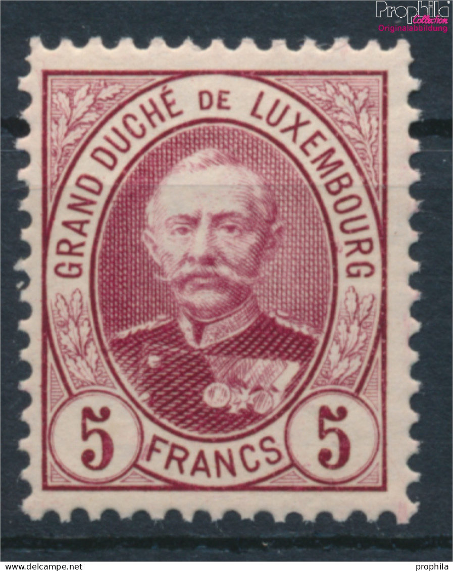 Luxemburg 66B Postfrisch 1891 Adolf (10368822 - 1891 Adolphe Voorzijde