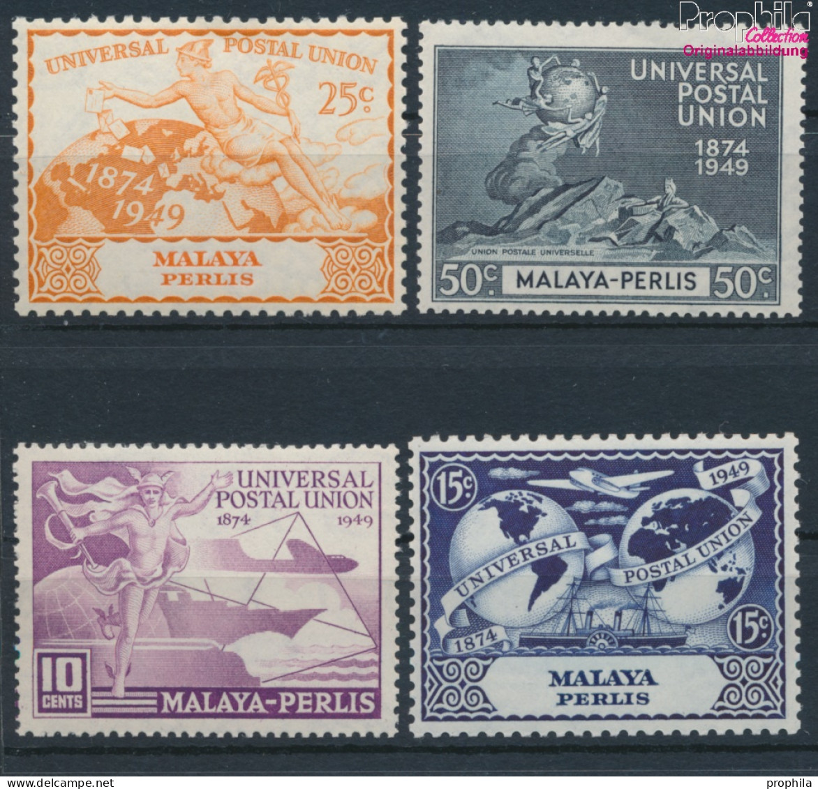 Malaysia - Perlis Postfrisch 75 Jahre UPU 1949 75 Jahre UPU  (10368488 - Perlis