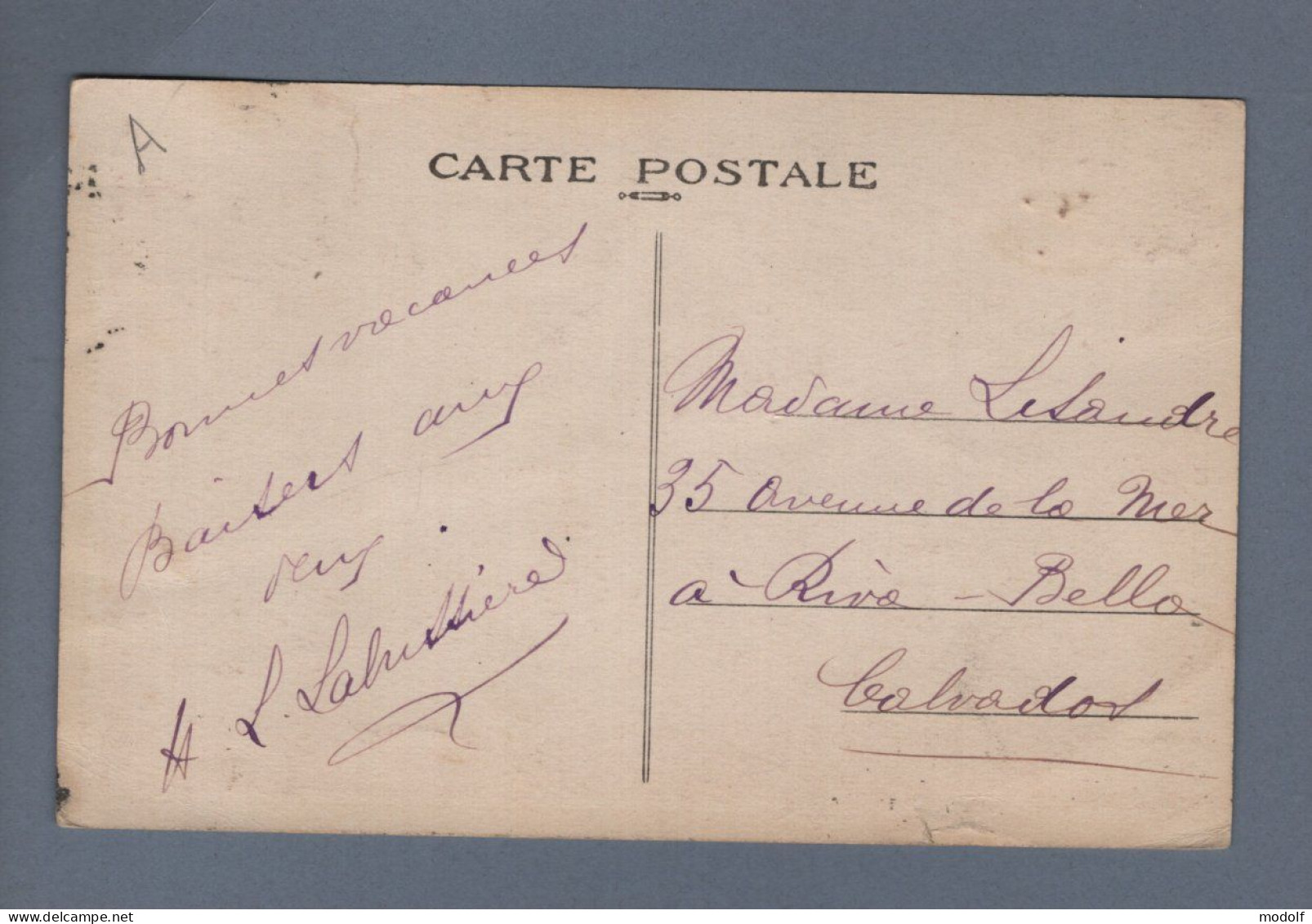 CPA - 23 - Les Bords Du Thaurion Entre Vallières Et Royère - Circulée En 1934 - Royere