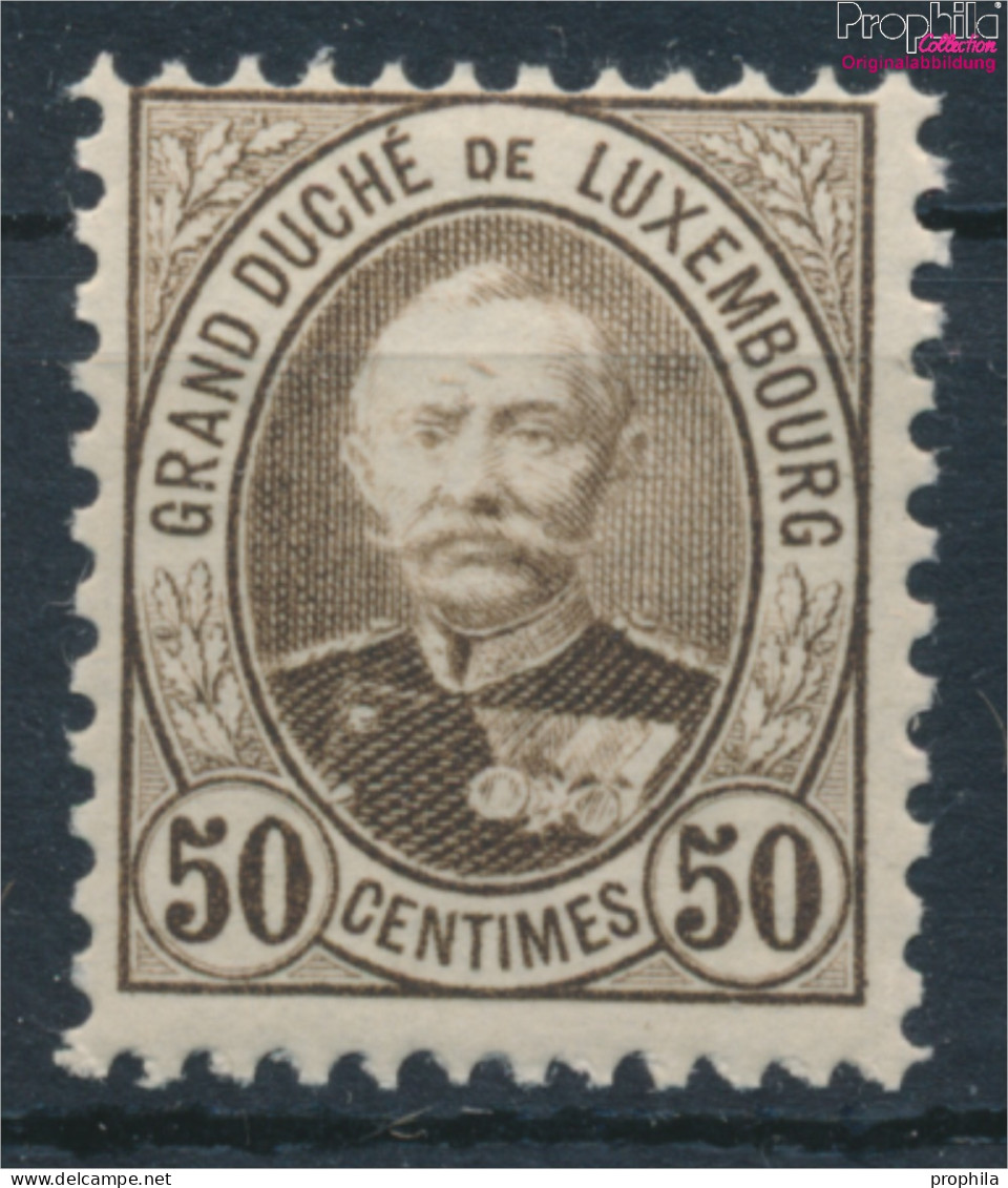 Luxemburg 63D Postfrisch 1891 Adolf (10368793 - 1891 Adolphe De Face