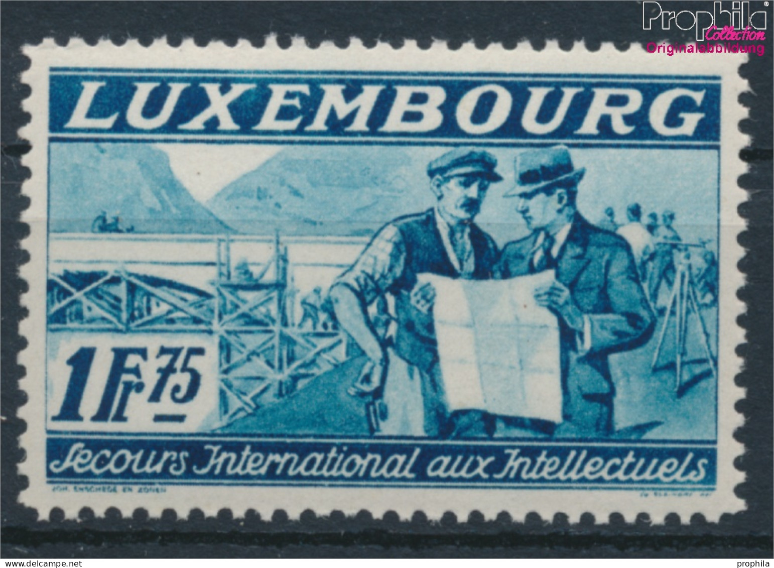 Luxemburg 275 Postfrisch 1935 Hilfswerk (10368787 - Unused Stamps