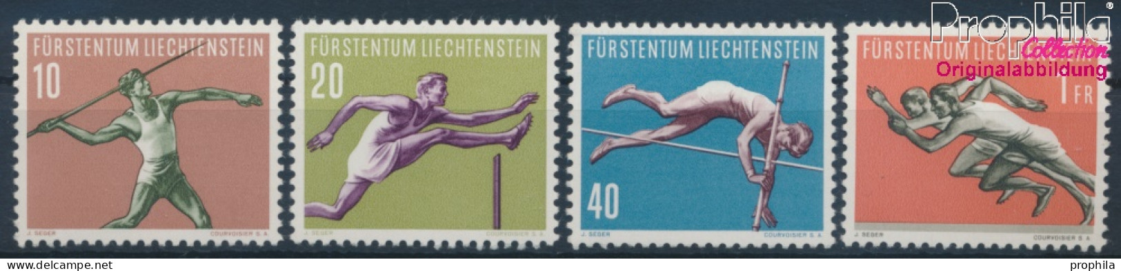 Liechtenstein 342-345 (kompl.Ausg.) Postfrisch 1956 Sport (10373727 - Neufs