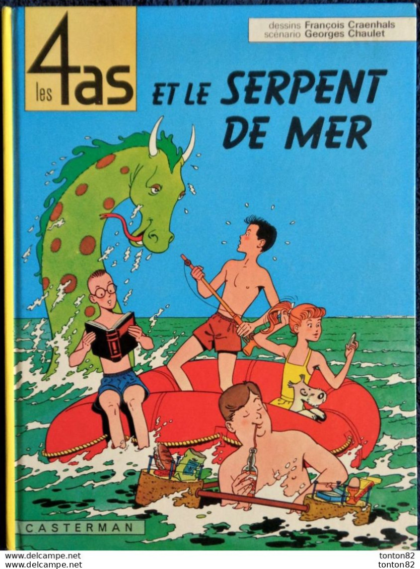 François-Georges - Les 4 As Et Le Serpent De Mer - Casterman - ( 1985 ) . - 4 As, Les