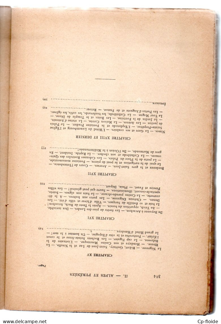 LIVRE . " AU PAYS DES PYRÉNÉES " . ÉMILE DAULLIA . TOME II - Réf. N°298L - - Midi-Pyrénées