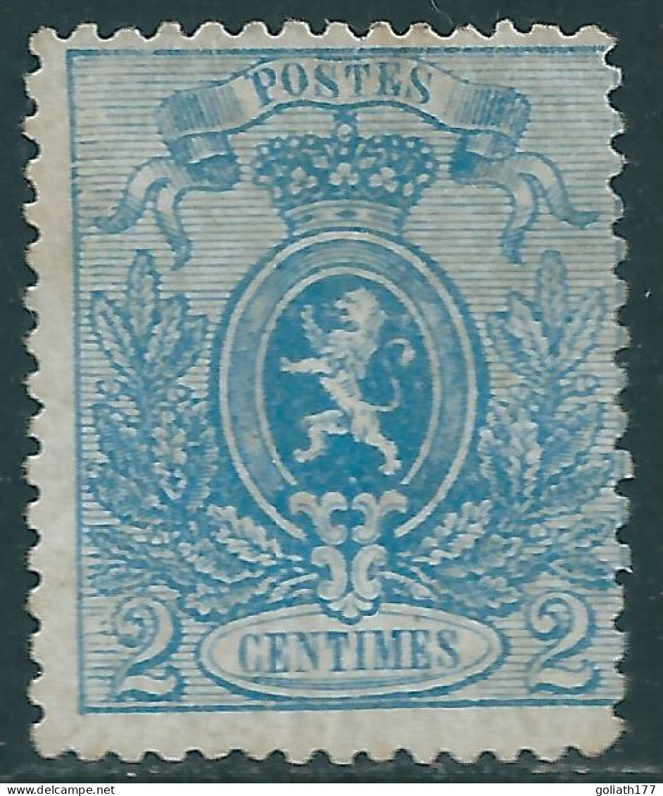 24 (*) Zonder Gom - Obp 210 Euro - 1866-1867 Kleine Leeuw