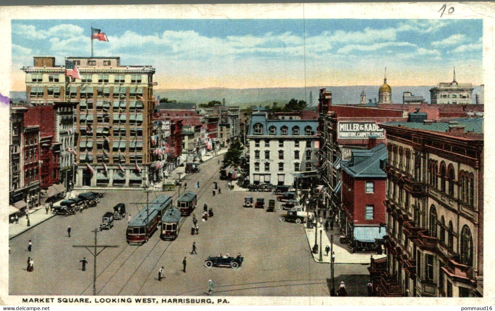 CPA Market Square, Looking West Harrisburg PA. - Harrisburg