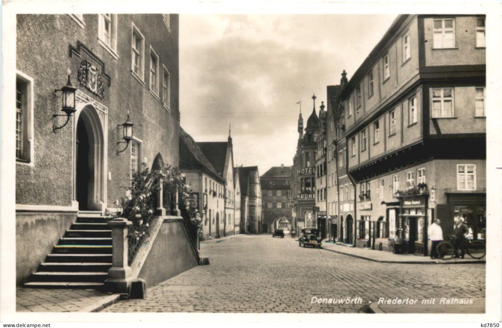 Donauwörth - Riedertor Mit Rathaus - Donauwoerth