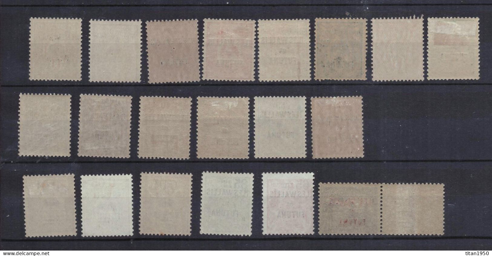 Wallis & Futuna - Cagou - Lot De 20 Timbres Neufs **  / * / O -  Cote 57 € - Unused Stamps