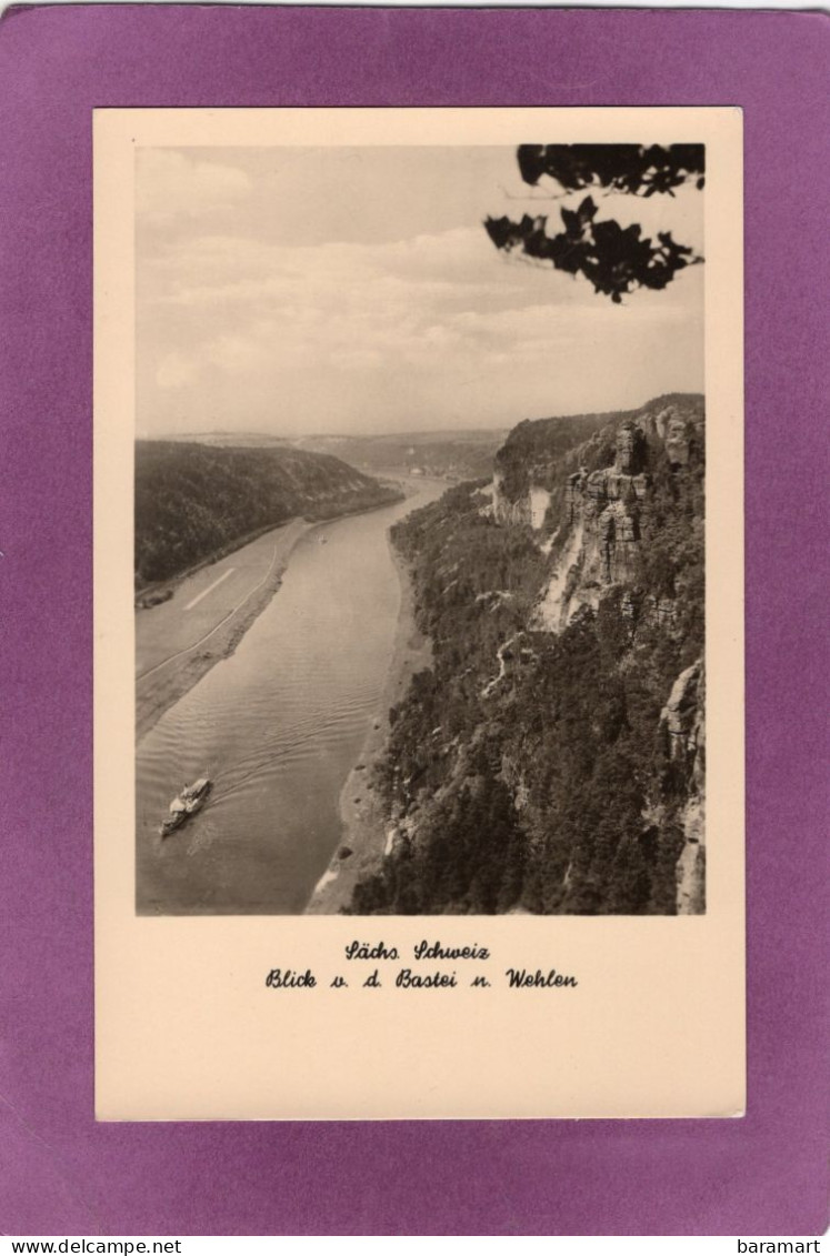 Sächs. Schweiz Blick  Bastei U. Wehlen - Bastei (sächs. Schweiz)