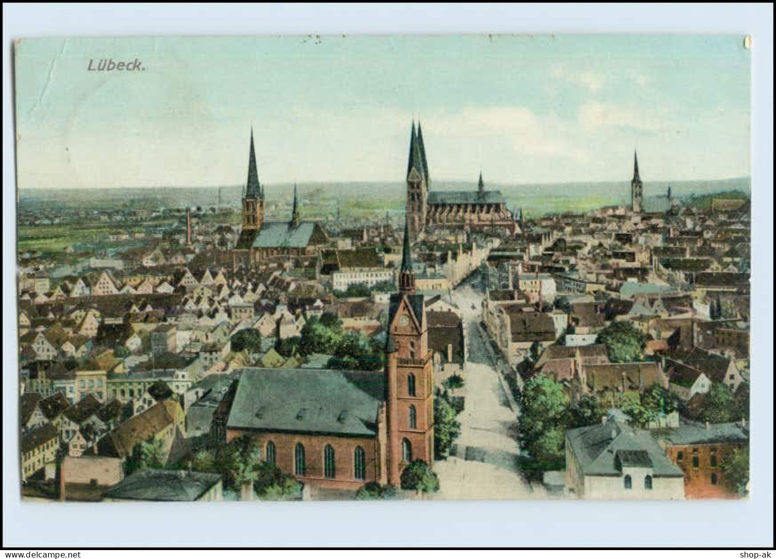 P3G20/ Lübeck Schöne AK 1915 - Lübeck-Travemünde