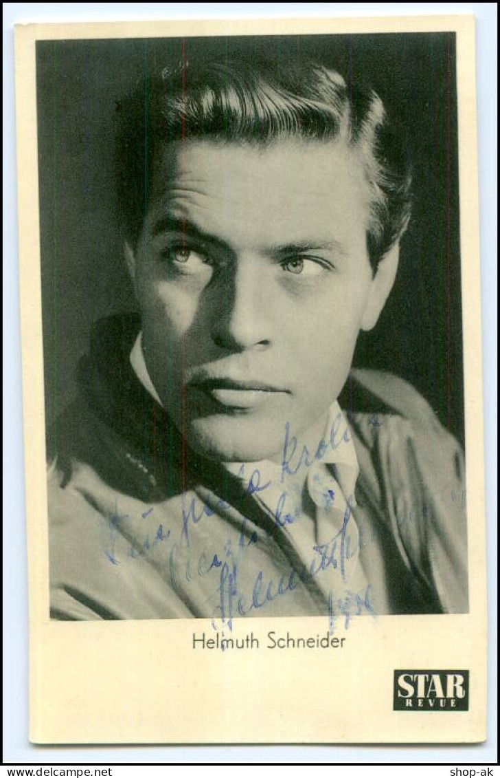 N8272/ Hellmuth Schneider Autogramm  Star Revue Karte  - Autographs