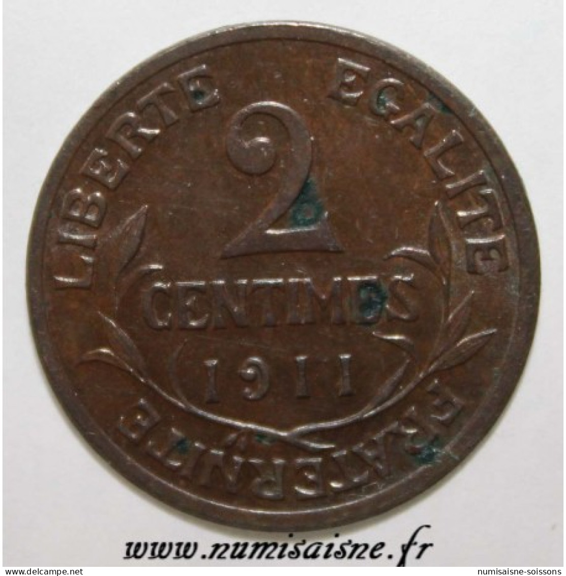 GADOURY 107 - 2 CENTIMES 1911 - TYPE DUPUIS - KM 841 - TTB+ - 2 Centimes