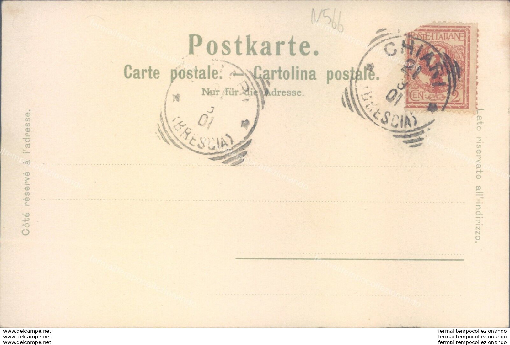 N566 Cartolina  Lodi  Citta'  Pittorica 1901 - Lodi