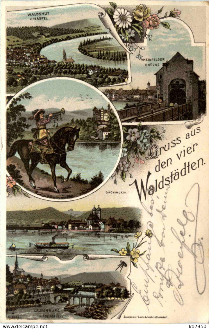 Gruss Aus Den 4 Waldstädten - Waldshut Rheinfelden Laufenburg - Waldshut-Tiengen