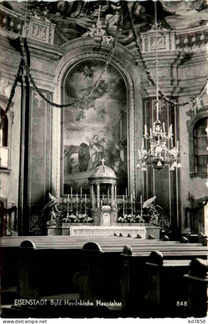 Eisenstadt, Haydn-Kirche, Hauptaltar - Eisenstadt