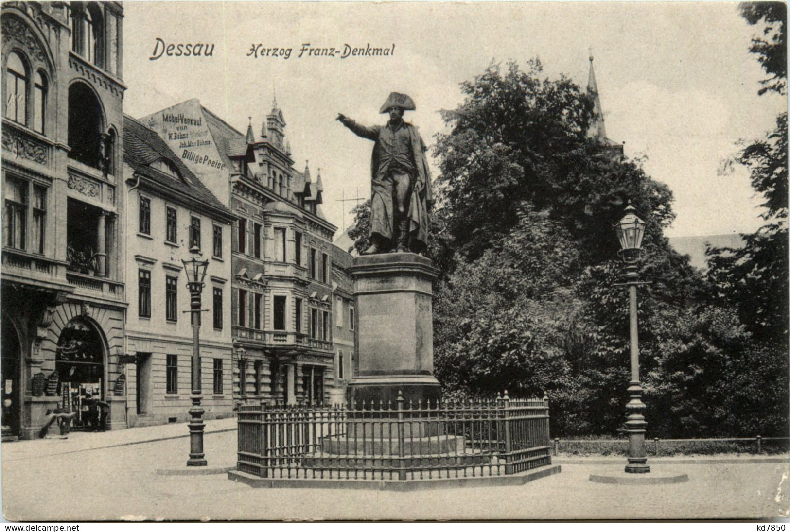 Dessau - Herzog Franz Denkmal - Dessau