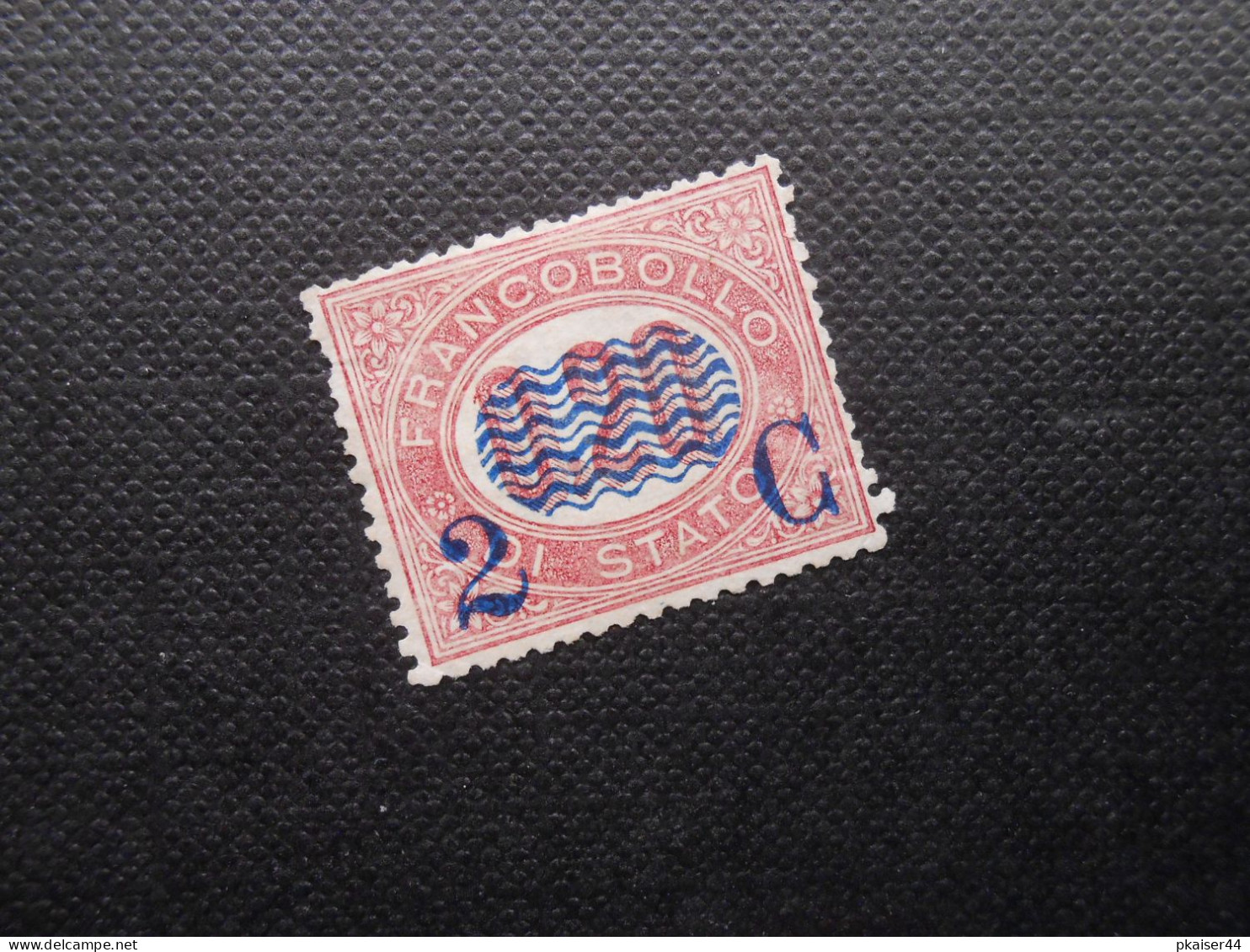 I Mi 31(*)  Italien Dienstmarken - 1878 - Mi* 750 € - Ric - Dienstzegels