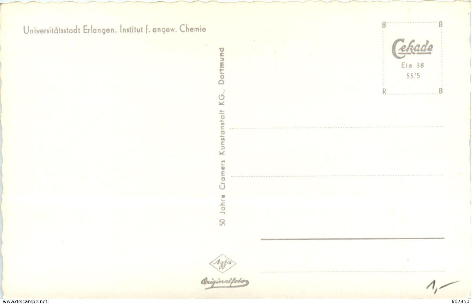 Erlangen, Institut F. Angew. Chemie - Erlangen