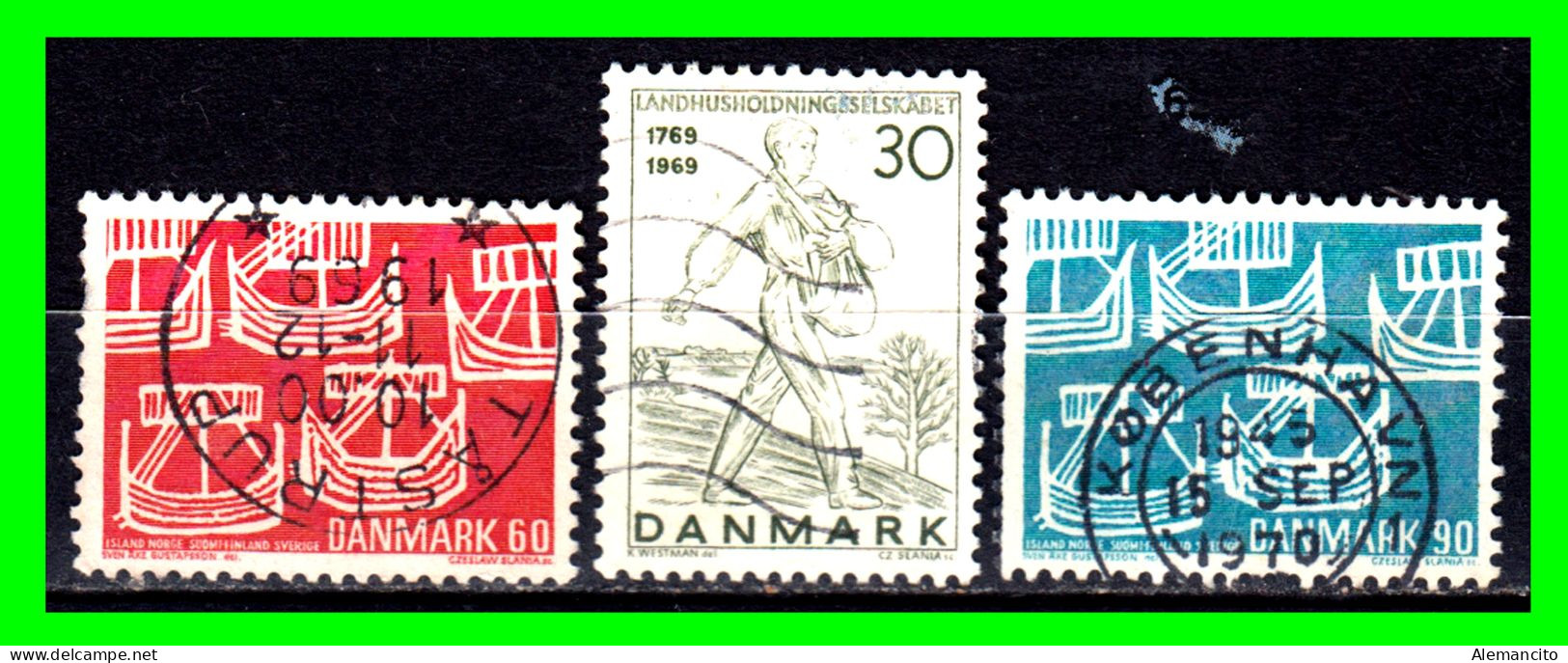 DINAMARCA ( EUROPA ) SELLOS DIFERENTES AÑOS Y VALORES - Used Stamps