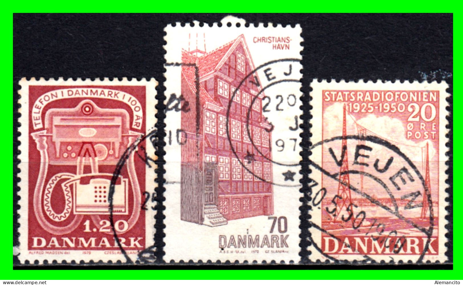 DINAMARCA ( EUROPA ) SELLOS DIFERENTES AÑOS Y VALORES - Used Stamps