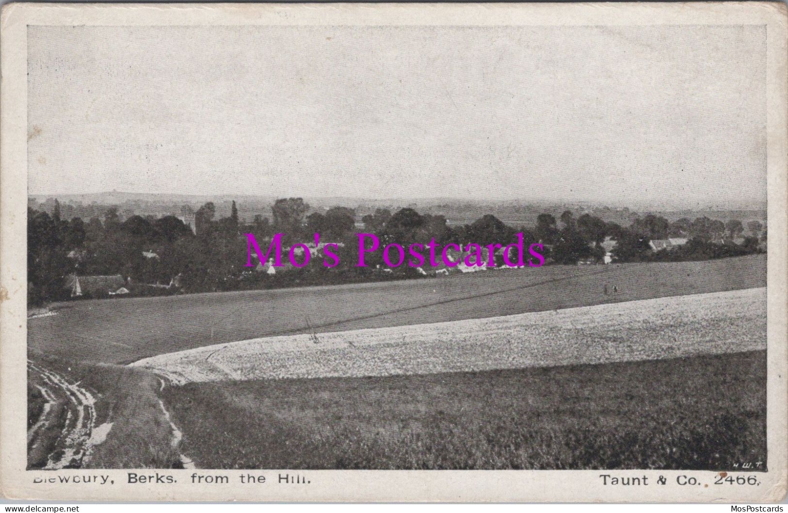 Berkshire Postcard - Blewbury From The Hill   DZ123 - Altri & Non Classificati