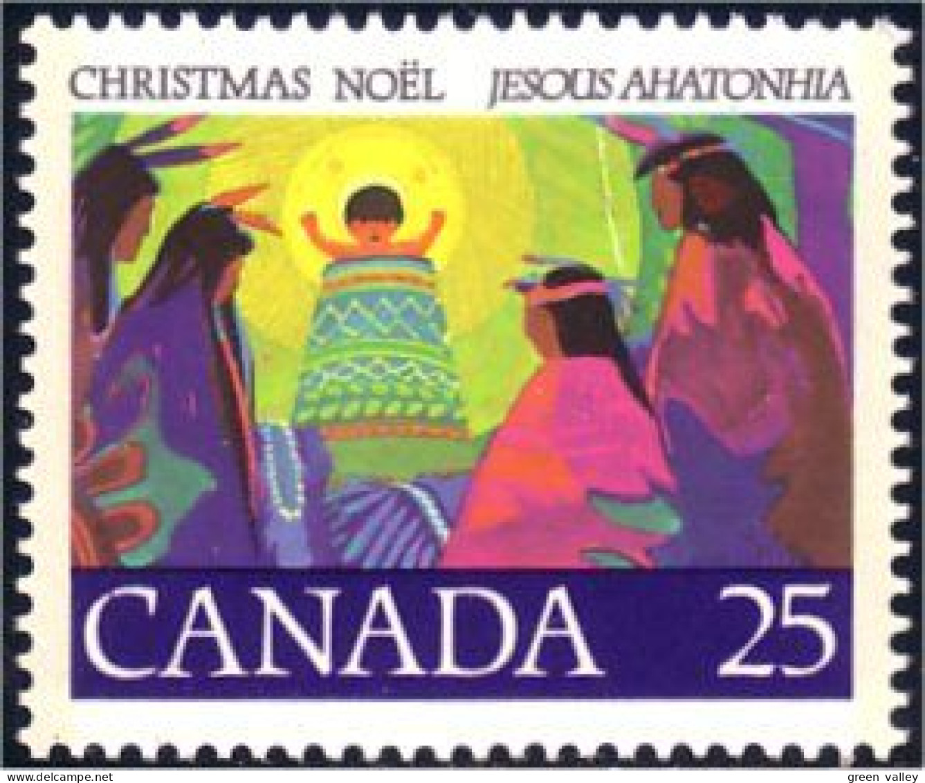 (C07-43c) Canada Enfant Jesus Christ Child MNH ** Neuf SC - Indianen