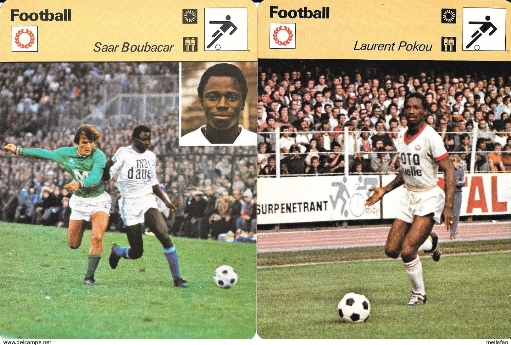 GF2054 - FICHES EDITION RENCONTRE - LAURNET POKOU - SAAR BOUBACAR - HECTOR CHUMPITAZ - Altri & Non Classificati