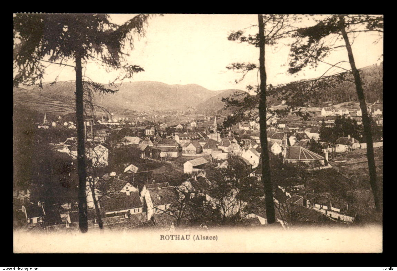 67 - ROTHAU - VUE GENERALE - Rothau