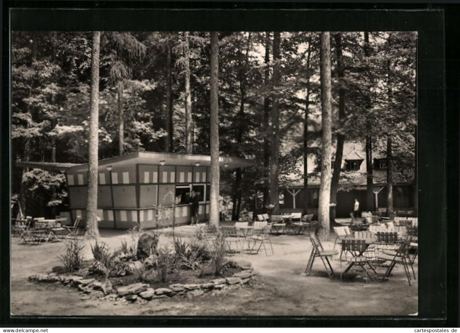 AK Querfurt, Waldgaststätte Und Tierpark Hermanneck Im Ziegelrodaer Forst  - Querfurt