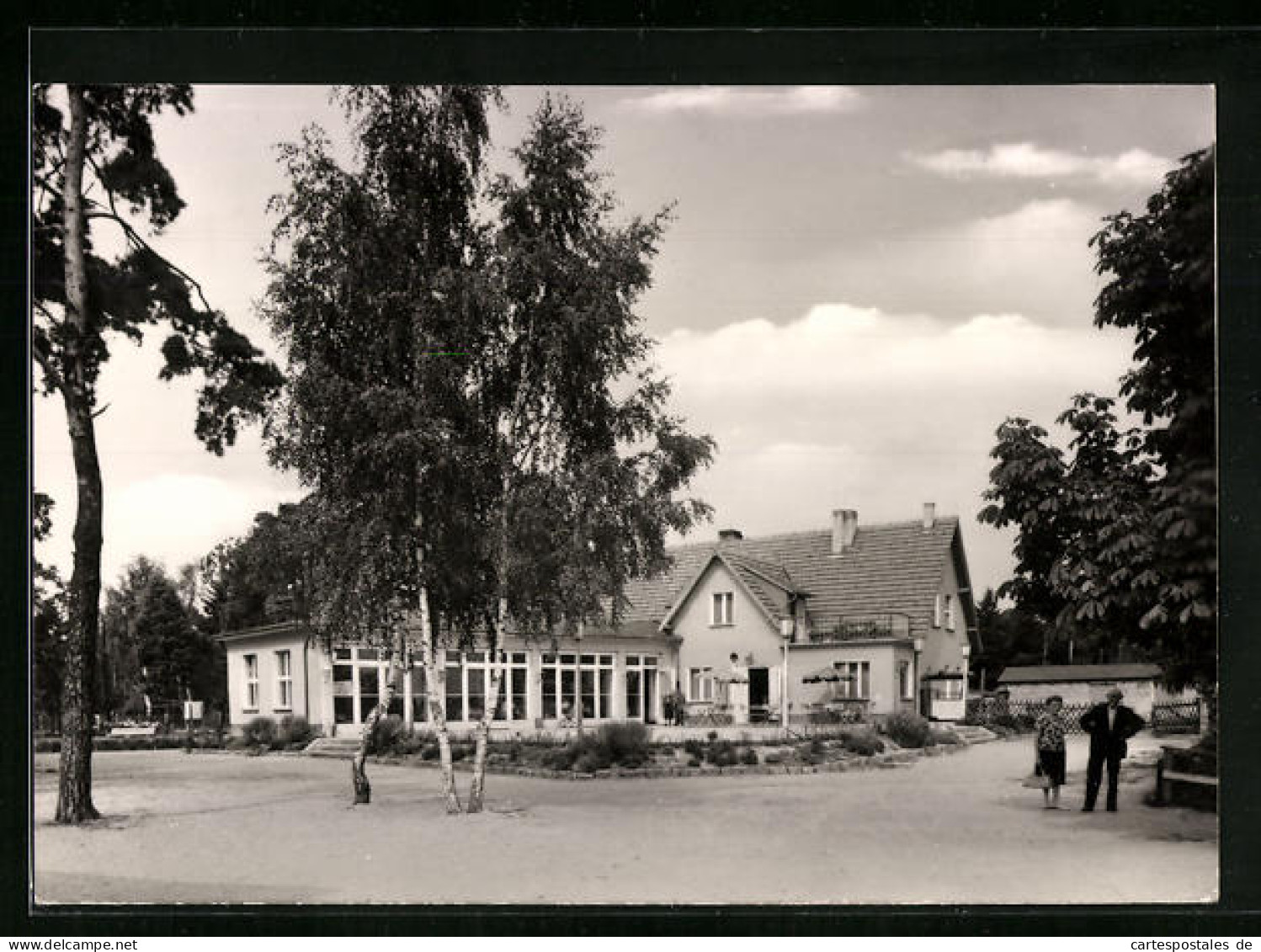 AK Klausdorf /Zossen, HO-Strandgaststätte Mit Strassenpartie  - Zossen