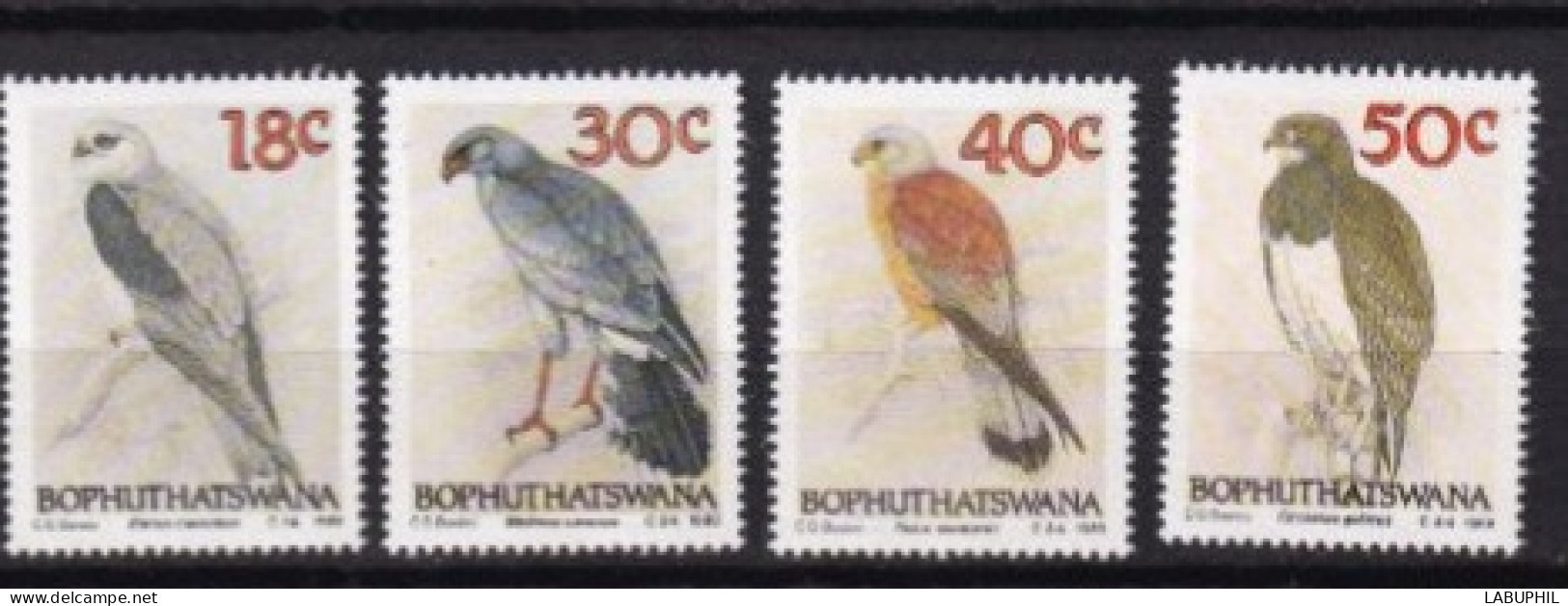 BOPHUYHATSWANA MNH 1989 Faune Oiseaux Birds - Bophuthatswana
