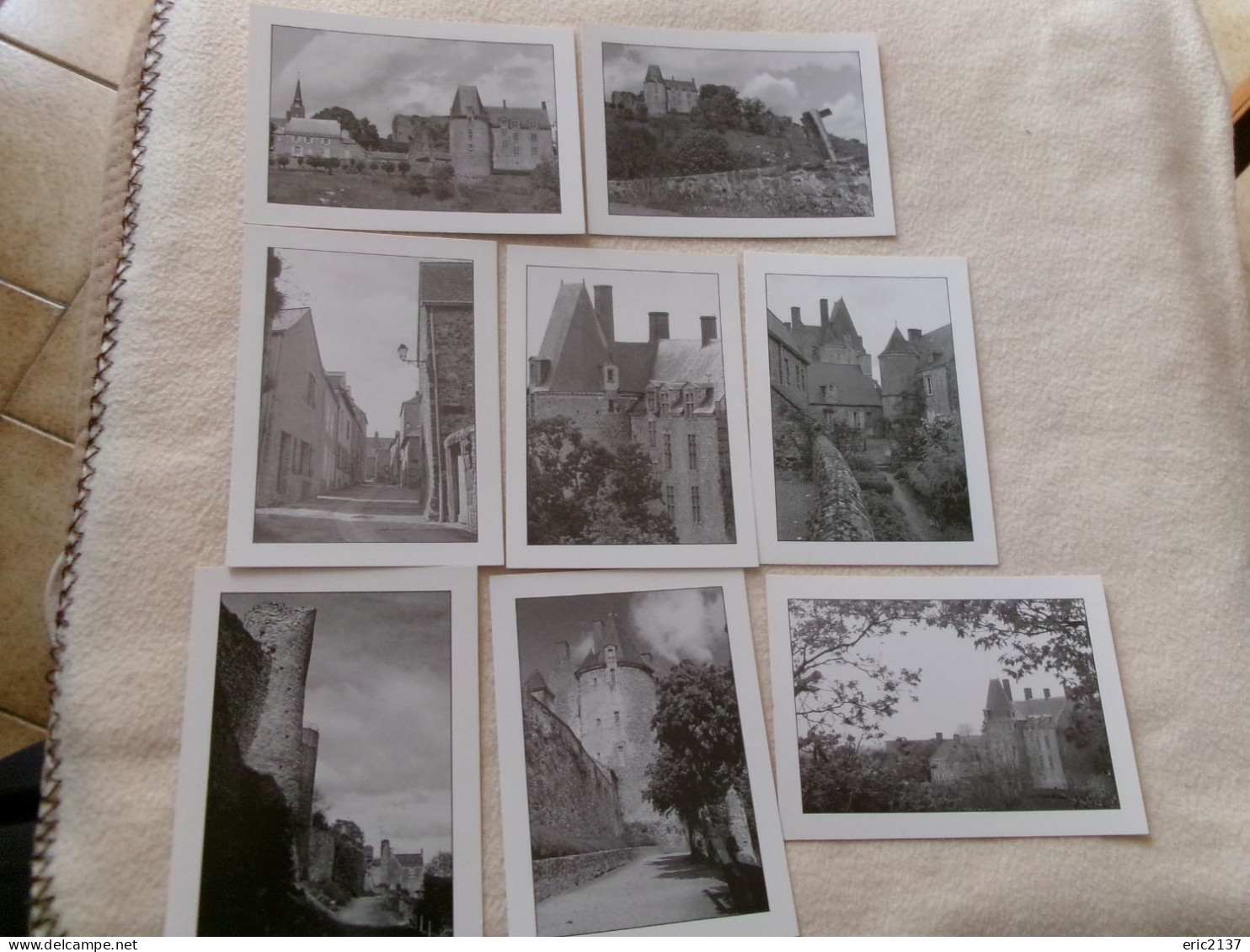 LOT DE 8 CARTES DE SAINTE-SUZANNE...LE CHATEAU...LES RUES. (vente 2.30) - Sainte Suzanne