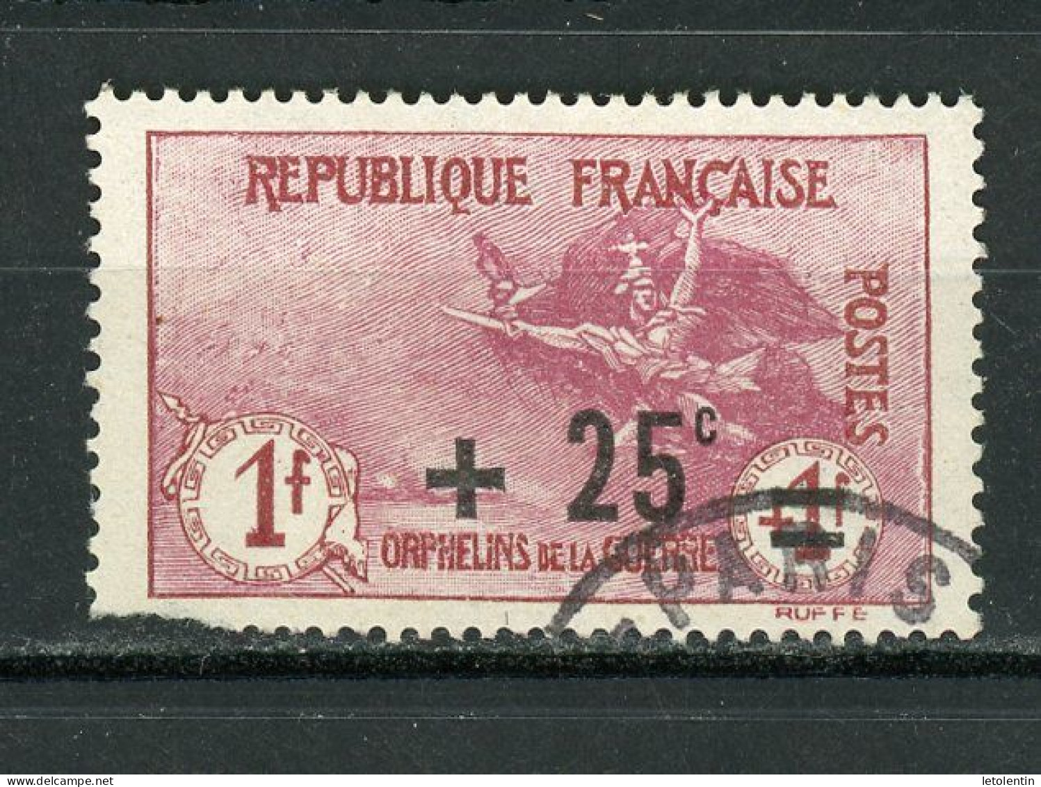 FRANCE : ORPHELIN - N° Yvert 168 Obli. 2e CHOIX - Used Stamps